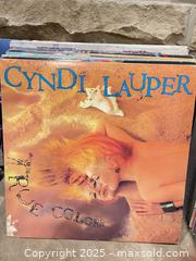 MaxSold Auction: Cyndi Lauper — True Colors 12&#34; LP (1 Disc) - Halton Hills (Ontario, Canada) SELLER MANAGED Downsizing Online Auction - Market Street