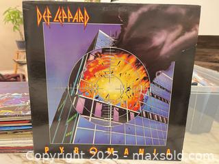 MaxSold Auction: Def Leppard — Pyromania (Vinyl LP) - Halton Hills (Ontario, Canada) SELLER MANAGED Downsizing Online Auction - Market Street