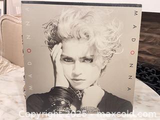 MaxSold Auction: Madonna 12&#34; Record - Madonna (Self-Titled) NM - Halton Hills (Ontario, Canada) SELLER MANAGED Downsizing Online Auction - Market Street