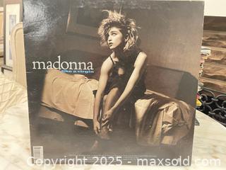 MaxSold Auction: Madonna — Like a Virgin (Vinyl Record) 1984 - Halton Hills (Ontario, Canada) SELLER MANAGED Downsizing Online Auction - Market Street