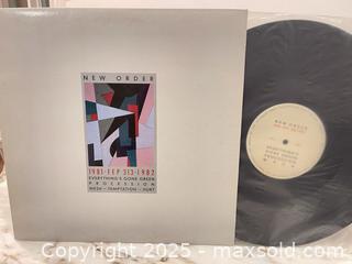 MaxSold Auction: New Order — 1981-1982 12&#34; LP - Halton Hills (Ontario, Canada) SELLER MANAGED Downsizing Online Auction - Market Street