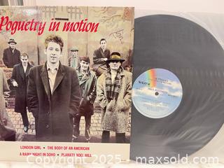 MaxSold Auction: The Pogues — Poguetry in Motion (12&#34; vinyl LP) - Halton Hills (Ontario, Canada) SELLER MANAGED Downsizing Online Auction - Market Street