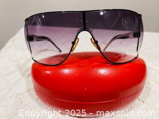 MaxSold Auction: Valentino Shield Sunglasses  - Halton Hills (Ontario, Canada) SELLER MANAGED Downsizing Online Auction - Market Street