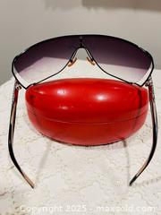 MaxSold Auction: Valentino Shield Sunglasses  - Halton Hills (Ontario, Canada) SELLER MANAGED Downsizing Online Auction - Market Street