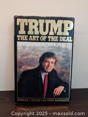 MaxSold Auction: Donald Trump Art Of The Deal Signed Book - Burlington (Ontario, Canada) SELLER MANAGED Downsizing Online Auction -  North Shore Boulevard East