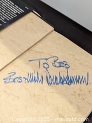 MaxSold Auction: Donald Trump Art Of The Deal Signed Book - Burlington (Ontario, Canada) SELLER MANAGED Downsizing Online Auction -  North Shore Boulevard East