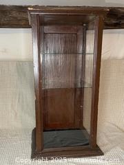 MaxSold Auction: Antique Wooden Countertop Display Case - Norfolk (Ontario, Canada) SELLER MANAGED Downsizing Online Auction - Van Norman Street