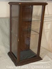 MaxSold Auction: Antique Wooden Countertop Display Case - Norfolk (Ontario, Canada) SELLER MANAGED Downsizing Online Auction - Van Norman Street