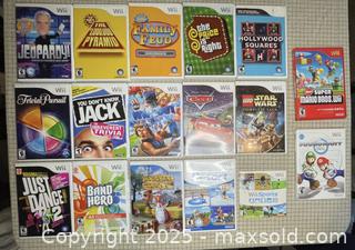 MaxSold Auction: Wii Gaming System with Assorted Games &#38; Accessories - Norfolk (Ontario, Canada) SELLER MANAGED Downsizing Online Auction - Van Norman Street