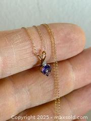 MaxSold Auction: 10K Gold Necklace + Amethyst Pendant Necklace  - Toronto (Ontario, Canada) PARTNER MANAGED Estate Sale Online Auction - Dundas Street W (STORAGE)