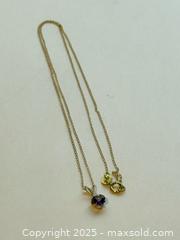 MaxSold Auction: 10K Gold Necklace + Amethyst Pendant Necklace  - Toronto (Ontario, Canada) PARTNER MANAGED Estate Sale Online Auction - Dundas Street W (STORAGE)