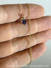 MaxSold Auction: 10K Gold Necklace + Amethyst Pendant Necklace  - Toronto (Ontario, Canada) PARTNER MANAGED Estate Sale Online Auction - Dundas Street W (STORAGE)