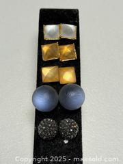 MaxSold Auction: Alexis Bittar Resin Earrings  - Toronto (Ontario, Canada) PARTNER MANAGED Estate Sale Online Auction - Dundas Street West (STORAGE)