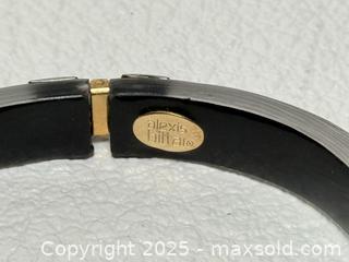 MaxSold Auction: Alexis Bittar Resin + Rhinestone Bracelet  - Toronto (Ontario, Canada) PARTNER MANAGED Estate Sale Online Auction - Dundas Street West (STORAGE)