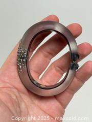 MaxSold Auction: Alexis Bittar Resin + Rhinestone Bracelet  - Toronto (Ontario, Canada) PARTNER MANAGED Estate Sale Online Auction - Dundas Street West (STORAGE)