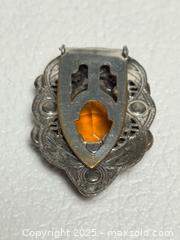 MaxSold Auction: Antique Scottish Agate Dress Clip  - Toronto (Ontario, Canada) PARTNER MANAGED Estate Sale Online Auction - Dundas Street West (STORAGE)