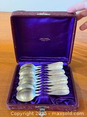 MaxSold Auction: Antique Sterling Silver Teaspoons x12 - Toronto (Ontario, Canada) PARTNER MANAGED Estate Sale Online Auction - Dundas Street W (STORAGE)
