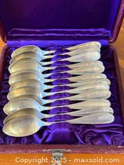 MaxSold Auction: Antique Sterling Silver Teaspoons x12 - Toronto (Ontario, Canada) PARTNER MANAGED Estate Sale Online Auction - Dundas Street W (STORAGE)