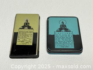 MaxSold Auction: Art Deco Vantine’s Advertising Incense Tins c.1930  - Toronto (Ontario, Canada) PARTNER MANAGED Estate Sale Online Auction - Dundas Street W (STORAGE)