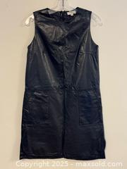 MaxSold Auction: Billy Reid Italian Black Leather Dress XS  - Toronto (Ontario, Canada) PARTNER MANAGED Estate Sale Online Auction - Dundas Street W (STORAGE)