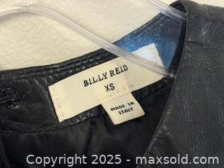MaxSold Auction: Billy Reid Italian Black Leather Dress XS  - Toronto (Ontario, Canada) PARTNER MANAGED Estate Sale Online Auction - Dundas Street W (STORAGE)