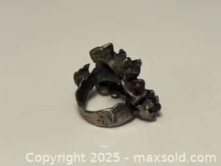 MaxSold Auction: Brutalist Sterling Silver Ring - Toronto (Ontario, Canada) PARTNER MANAGED Estate Sale Online Auction - Dundas Street W (STORAGE)