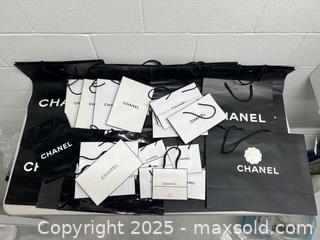 MaxSold Auction: Chanel Designer Paper Shopping Bags - Toronto (Ontario, Canada) PARTNER MANAGED Estate Sale Online Auction - Dundas Street W (STORAGE)