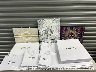 MaxSold Auction: Christian Dior Shopping Bags  - Toronto (Ontario, Canada) PARTNER MANAGED Estate Sale Online Auction - Dundas Street West (STORAGE)
