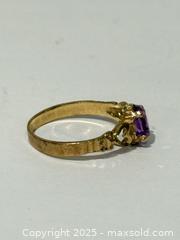 MaxSold Auction: Gold + Amethyst Ring - Toronto (Ontario, Canada) PARTNER MANAGED Estate Sale Online Auction - Dundas Street W (STORAGE)
