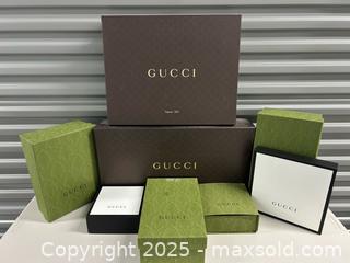 MaxSold Auction: Gucci Boxes - Toronto (Ontario, Canada) PARTNER MANAGED Estate Sale Online Auction - Dundas Street West (STORAGE)