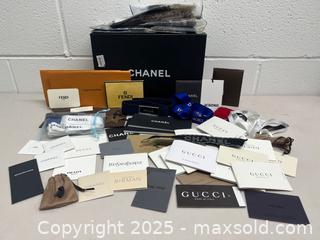 MaxSold Auction: Hermes, Chanel, Louis Vuitton Dior + More Designer Tags + Accessories - Toronto (Ontario, Canada) PARTNER MANAGED Estate Sale Online Auction - Dundas Street W (STORAGE)