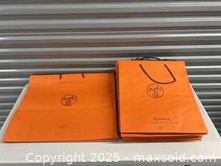 MaxSold Auction: Hermes Shopping Bags - Toronto (Ontario, Canada) PARTNER MANAGED Estate Sale Online Auction - Dundas Street West (STORAGE)