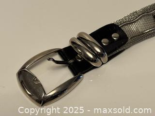 MaxSold Auction: Lot of Industrial &#38; Alternative Style Metal Mesh, Leather &#38; Plate Design Belts - Toronto (Ontario, Canada) PARTNER MANAGED Estate Sale Online Auction - Dundas Street W (STORAGE)