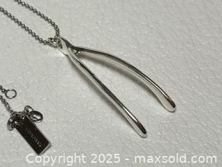 MaxSold Auction: Marc Jacobs Wishbone Necklace  - Toronto (Ontario, Canada) PARTNER MANAGED Estate Sale Online Auction - Dundas Street West (STORAGE)