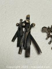 MaxSold Auction: MCM Brutalist Brooches  - Toronto (Ontario, Canada) PARTNER MANAGED Estate Sale Online Auction - Dundas Street West (STORAGE)