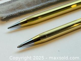 MaxSold Auction: MCM Cross Gold Filled Pen + Pencil  - Toronto (Ontario, Canada) PARTNER MANAGED Estate Sale Online Auction - Dundas Street W (STORAGE)