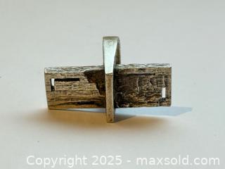 MaxSold Auction: MCM Danish Sterling Brutalist Ring c.1970 Signed  - Toronto (Ontario, Canada) PARTNER MANAGED Estate Sale Online Auction - Dundas Street W (STORAGE)