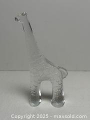 MaxSold Auction: MCM Kosta Boda Glass Giraffe Animal  - Toronto (Ontario, Canada) PARTNER MANAGED Estate Sale Online Auction - Dundas Street West (STORAGE)