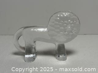 MaxSold Auction: MCM Kosta Boda Glass Lion  - Toronto (Ontario, Canada) PARTNER MANAGED Estate Sale Online Auction - Dundas Street West (STORAGE)