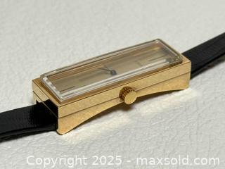 MaxSold Auction: MCM Le Phare Gold Plated Swiss Watch  - Toronto (Ontario, Canada) PARTNER MANAGED Estate Sale Online Auction - Dundas Street W (STORAGE)