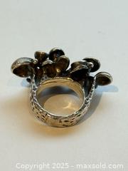 MaxSold Auction: MCM Sterling Silver Mushroom Ring  - Toronto (Ontario, Canada) PARTNER MANAGED Estate Sale Online Auction - Dundas Street W (STORAGE)