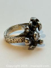 MaxSold Auction: MCM Sterling Silver Mushroom Ring  - Toronto (Ontario, Canada) PARTNER MANAGED Estate Sale Online Auction - Dundas Street W (STORAGE)