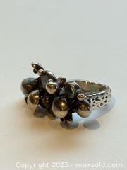 MaxSold Auction: MCM Sterling Silver Mushroom Ring  - Toronto (Ontario, Canada) PARTNER MANAGED Estate Sale Online Auction - Dundas Street W (STORAGE)