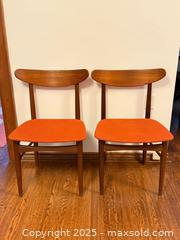 MaxSold Auction: MCM Teak Dining Chairs  - Toronto (Ontario, Canada) PARTNER MANAGED Estate Sale Online Auction - Dundas Street W (STORAGE)