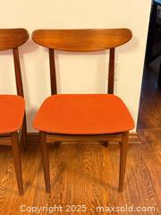MaxSold Auction: MCM Teak Dining Chairs  - Toronto (Ontario, Canada) PARTNER MANAGED Estate Sale Online Auction - Dundas Street W (STORAGE)