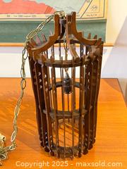 MaxSold Auction: MCM Walnut Hanging Pendant Light Fixture  - Toronto (Ontario, Canada) PARTNER MANAGED Estate Sale Online Auction - Dundas Street W (STORAGE)