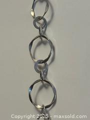 MaxSold Auction: Modern Sterling Silver Multi Circle Link Necklace  - Toronto (Ontario, Canada) PARTNER MANAGED Estate Sale Online Auction - Dundas Street W (STORAGE)