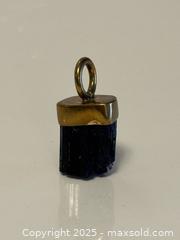 MaxSold Auction: Pair of Rough Tourmaline Crystal Pendants  - Toronto (Ontario, Canada) PARTNER MANAGED Estate Sale Online Auction - Dundas Street West (STORAGE)
