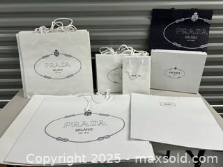 MaxSold Auction: Prada Paper Shopping Bags - Toronto (Ontario, Canada) PARTNER MANAGED Estate Sale Online Auction - Dundas Street West (STORAGE)