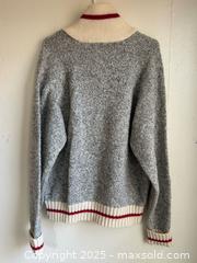 MaxSold Auction: Roots Heritage Men’s Cabin Shawl Neck Sweater in Grey XL  - Toronto (Ontario, Canada) PARTNER MANAGED Estate Sale Online Auction - Dundas Street W (STORAGE)